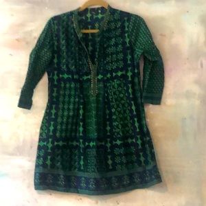 Preppy mini dress or tunic